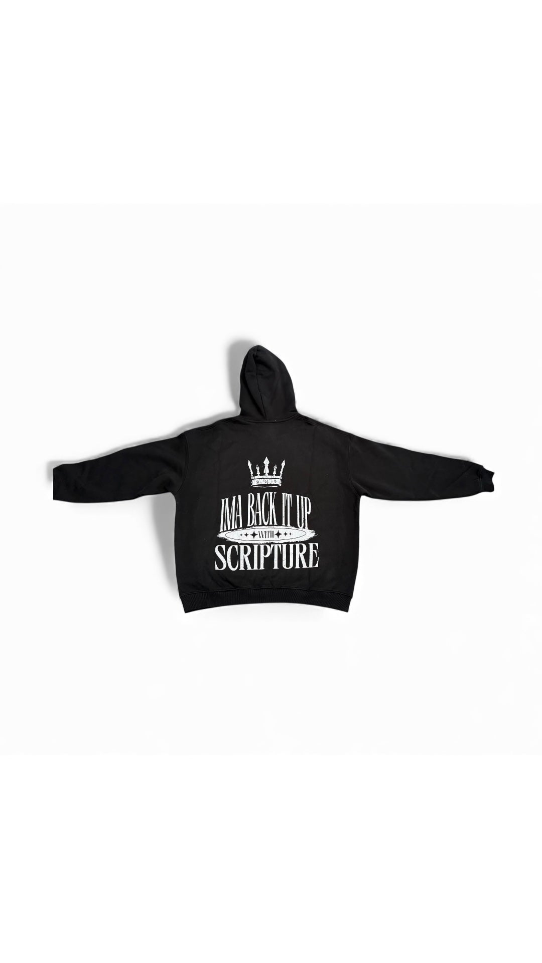 IMA BACK IT UP WITH SCRIPTURE HOODIE