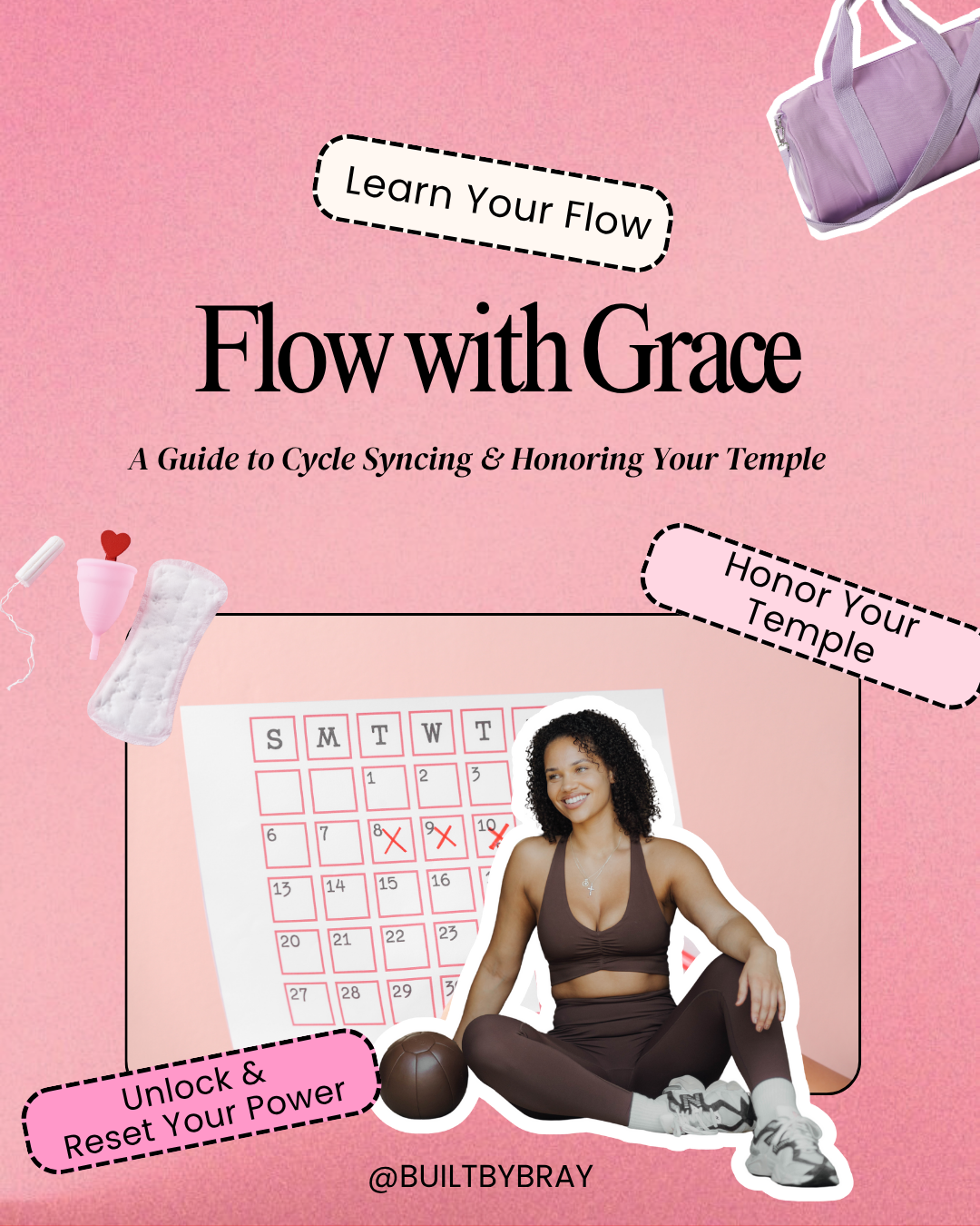 Flow with Grace: A Guide to Honoring Your Temple Through Cycle Syncing